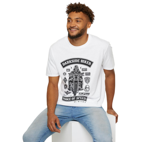 The Darkside Men's T shirts White 