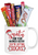 Santa Saw Your Browsing History Christmas Chocolates Mug