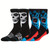 Unisex Skater Santa Cruz Style Novelty Gift Socks Twin Pack