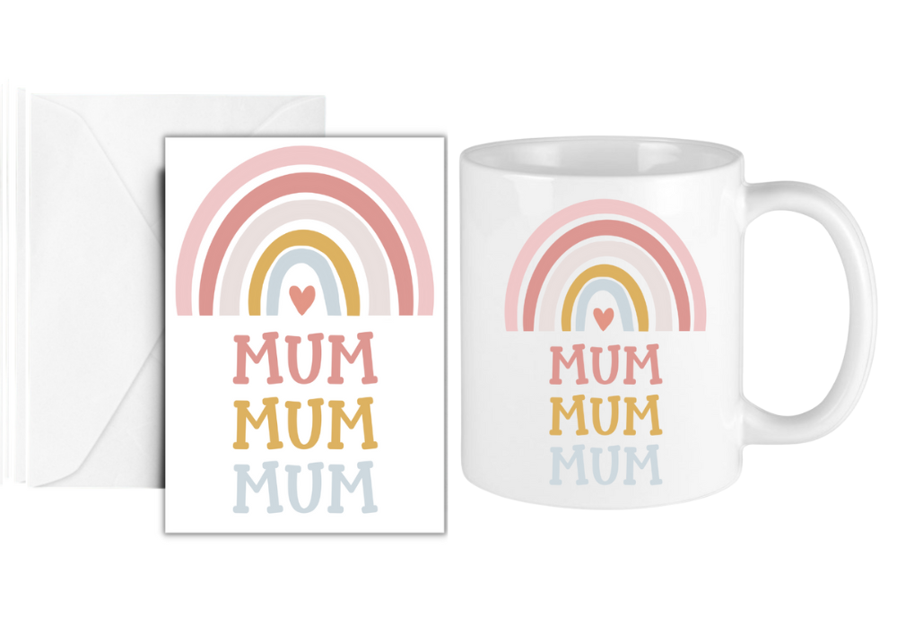 Mothers Day Card & Mug Set