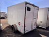 Charmac 2024 Atlas 6'X12' V-Nose Cargo Trailer | Single Axle 3.5k Aluminum Body, Barn Doors