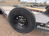 Diamond C 2025 HDT207 82"X22' Equipment Tilt | Tandem Axle 7k 6' Stationary, 14 Guage Fender, Fork Holder
