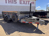 Diamond C 2026 LPT207 82"X14' Telescopic Dump | Tandem Axle 7k Ramps, Solar, 2' Sides With Boards
