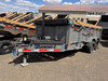 Diamond C 2026 LPT208 81"X16' Telescopic Dump | Tandem Axle 8k 32" Sides With Board Brackets, Solar Charger