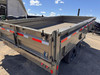 Diamond C 2026 DOD208 8'X16' Telescopic Dump | Tandem Axle 8k 22" Fold Down Sides, Hydraulic Jack, Solar Recharger