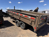 Diamond C 2026 DOD208 8'X16' Telescopic Dump | Tandem Axle 8k 22" Fold Down Sides, Hydraulic Jack, Solar Recharger
