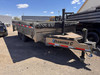 Diamond C 2026 DOD208 8'X16' Telescopic Dump | Tandem Axle 8k 22" Fold Down Sides, Hydraulic Jack, Solar Recharger