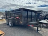 GR Trailers 2023 82"X12' Scissor Dump Trailer | Tandem Axle 14K, 44" Sides, Trap Kit