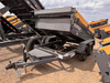 Iron Bull 2026 DCB 5'X10' Single Ram Dump Trailer | Tandem Axle 3.5k Power Up/Down, 20" Sides