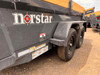 Iron Bull 2026 DCB 5'X10' Single Ram Dump Trailer | Tandem Axle 3.5k Power Up/Down, 20" Sides