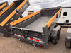 Iron Bull 2026 DCB 72"X12' Scissor Dump Trailer | Tandem Axle 5.2k Power Up Down, Slide In Ramps