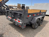 Iron Bull Trailers 2026 DCB 72"X12' Scissor Dump Trailer | Tandem Axle Axle 9.99K, Power Up Down, Slide In Ramps