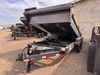 Iron Bull 2026 DCB 83"X14' Scissor Dump Trailer | Tandem Axle 7k 20" Sides, Slide In Ramps