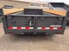 Iron Bull 2026 DCB 83"X14' Scissor Dump Trailer | Tandem Axle 7k 20" Sides, Slide In Ramps