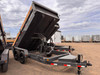 Iron Bull 2026 DCB 83"X14' Scissor Dump Trailer | Tandem Axle 7k 20" Sides, Slide In Ramps
