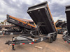 Iron Bull 2026 DCB 83"X14' Scissor Dump Trailer | Tandem Axle 7k 20" Sides, Slide In Ramps