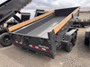 Iron Bull 2026 DCB 83"X16' Scissor Dump Trailer | Tandem Axle 7k 20" Sides, Slide In Ramps