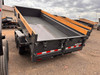 Iron Bull 2026 DCB 83"X16' Scissor Dump Trailer | Tandem Axle 7k 20" Sides, Slide In Ramps