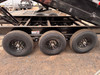 Iron Bull 2026 DDP 96"X16' Deckover Dump Trailer | Triple Axle 7k 18" Fold Down Sides, Aluminum Ramps
