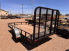 P.J. 2026 U2 6'X12' Utility Trailer | Single Axle 3.5k Rampgate