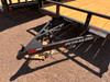 P.J. 2026 U7 77"X14' Utility Trailer | Single Axle 3.5k ATV Side Ramps, Steel Diamond Plate Fenders 4" Spring Assisted Rar Rampgate