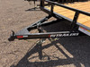 P.J. Trailers 2026 U8 83"X14' Utility Trailer | Single Axle Axle 3.5K, ATV Side Ramps, Steel Diamond Plate Fenders 4" Spring Assisted Rar Rampgate