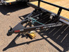 P.J. 2026 UL 83"X14' Utility Trailer | Tandem Axle 3.5k ATV Side Ramps, Steel Diamond Plate Fenders 4" Spring Assisted Rar Rampgate