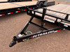 P.J. 2026 T6 83"x18' Equipment Tilt Trailer | Tandem Axle 7k Torsion Axles, 2' Stat. + 16' Cushion Tilt