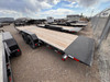 P.J. 2026 T6 83"x24' Equipment Tilt Trailer | Tandem Axle 7k Torsion Axles, 8' Stationary + 16' Cushion Tilt