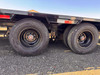 P.J. 2025 LD 102"X28' Low Profile Flatdeck | Tandem Axle 12k 5' Dove W/Monster Ramps, Winch ready
