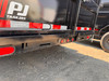 P.J. Trailers 2026 D7 83"X14' Scissor Dump Trailer | Tandem Axle Axle 14K, 48" Sides, Slide In Ramps, Spreader Rear Gate