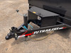 P.J. 2026 D7 83"x14' Scissor Dump Trailer | Tandem Axle 14K, 4' Sides, Slide In Ramps, Spreader Rear Gate