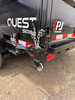 P.J. 2026 D7 83"x14' Scissor Dump Trailer | Tandem Axle 14K, 4' Sides, Slide In Ramps, Spreader Rear Gate