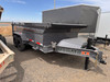 Raw Maxx 2026 GDX 83"x14' Scissor Dump Trailer | Tandem Axle 14K, Knight Dump, 32" Sides, Slide in Ramps, Hydraulic Scissor Up/Down