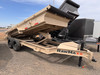 Raw Maxx 2026 GDX 83"x16' Scissor Dump Trailer | Tandem Axle 14K, 19" Sides, 10ga Floor