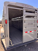 Titan 2026 Standard 6'8"X24' Stock Trailer | Tandem Axle 7k Track Storage, 54" Rear Escape Door