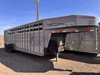 Titan 2026 Standard 6'8"X24' Stock Trailer | Tandem Axle 7k Tack Storage, 54" Rear Escape Door