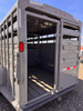 Titan 2026 Standard 6'8"X24' Stock Trailer | Tandem Axle 7k Tack Storage, 54" Rear Escape Door