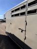 Titan 2026 Classic 6'8"X24' Stock Combo Trailer | Tandem Axle 7k Tack Room, Rear Reciver Hitch 54" Escape Door