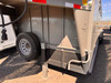 Titan 2026 Classic 6'8"X24' Stock Combo Trailer | Tandem Axle 7k Tack Room, Rear Reciver Hitch 54" Escape Door