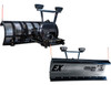 SnowDogg EX85II 102" Commercial Duty Snow Plow | Low Profile Illuminator LED Lights
