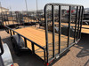 GR Trailers 2026 72"X12' Utility Trailer | Single Axle Axle 2.99K, Pipetop Rail, Spring Assisted Rear Rampgate