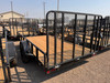 GR Trailers 2026 82"X12' Utility Trailer | Single Axle Axle 2.99K, Pipetop Rail, Spring Assisted Rear Rampgate