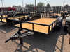 GR Trailers 2026 82"X12' Utility Trailer | Tandem Axle Axle, Pipetop Rail, Spring Assisted Rear Rampgate