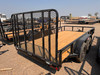 GR Trailers 2026 82"X12' Utility Trailer | Tandem Axle Axle, Pipetop Rail, Spring Assisted Rear Rampgate