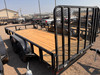 GR Trailers 2026 82"X16' Utility Trailer | Tandem Axle Axle, Pipetop Rail, Spring Assisted Rear Rampgate