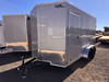 Look Trailers 2026 ST DLX 84"X14' V-Nose Cargo Trailer | 7K, 7' Tall, Rear Ramp Door