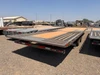 Diamond C Trailers 2026 FMAX212 35' Deckover Flatbed Trailer | Tandem Axle Axle 25.9K, Hydraulic Dove, Dual Hydraulic Jacks, Solar Charger, ABS Brakes