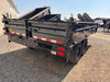 Big Tex Trailers 2023 96"X15' Deckover Dump Trailer | Tandem Axle Axle 14K, Drop Down Sides, Tarp Kit, Solar Charging, Spare Tire, 2 Way Spread Gate, Slide In Ramps