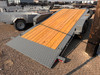 Diamond C Trailers HDT207 Pacesetter 82"X20' Equipment Tilt Trailer | Tandem Axle Axle 15.5K, 3/16" Steel Diamond Plate Fenders, 2 Speed Jack, Spare Tire and Mount, Xl Locking Tongue Box, Adjustable Channel Coupler